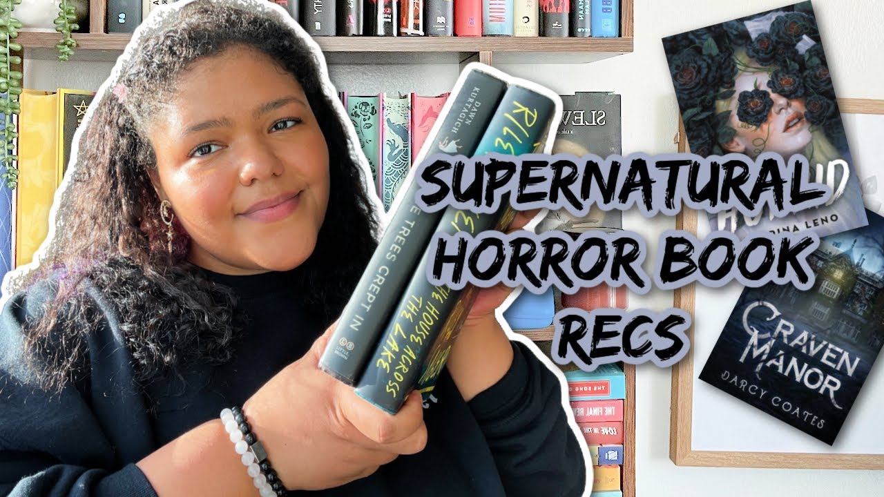 Paranormal Horror Book Recommendations//ACTUALLY supernatural spooky books