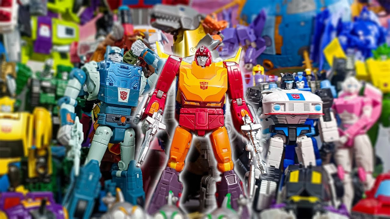 Back to 1986！Transformers SS 1986 Wave one stop motion Hot rod/Cup/Jazz/Blurr/Grimlock/Scourge 變形金剛