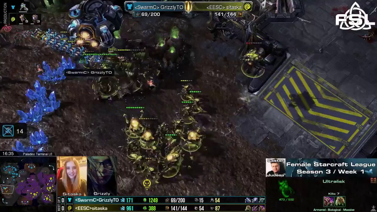 S3W1 - Sitaska vs Grizzly