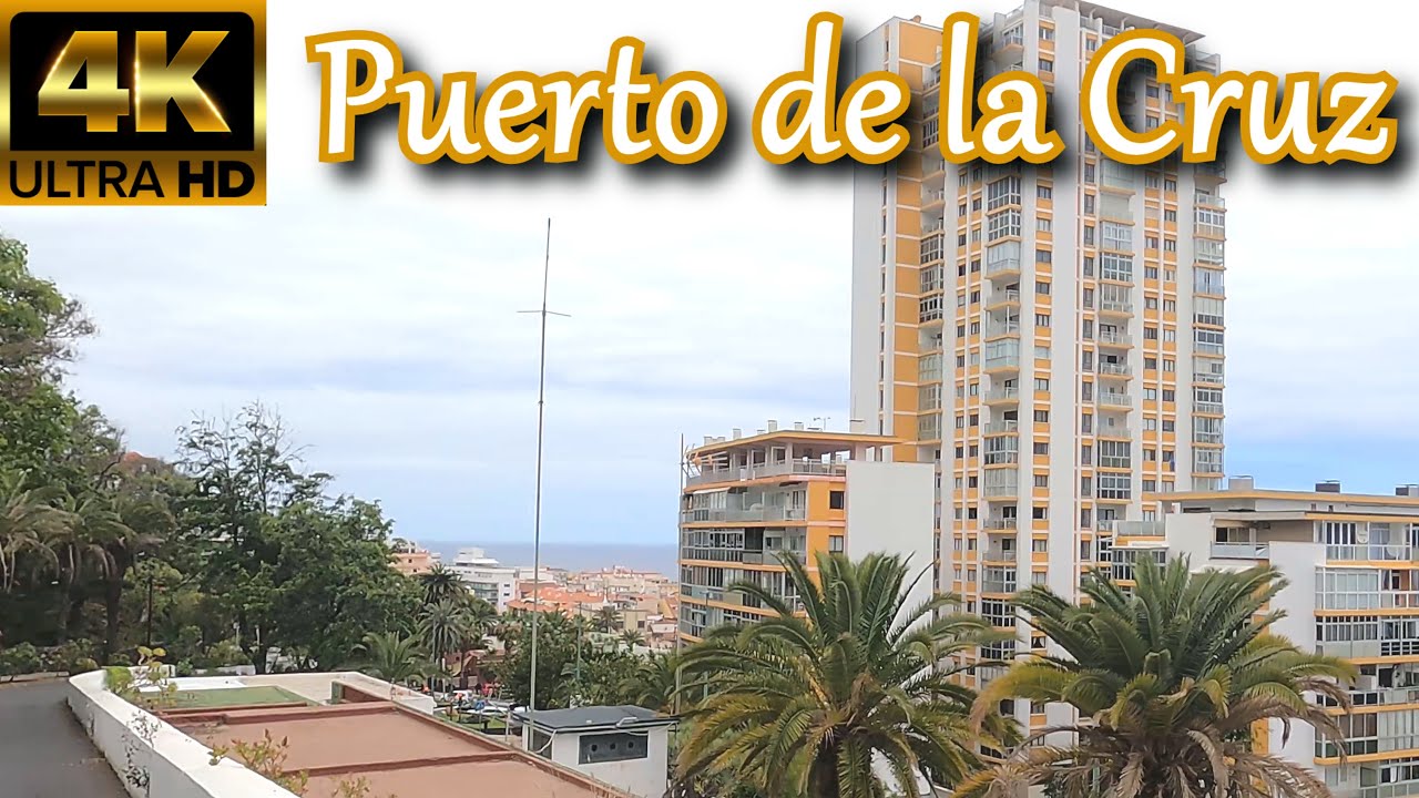 TENERIFE | Puerto de la Cruz [Taoro Park] 🏞️ Nature and Beautiful Views | Walking Tour [4K]