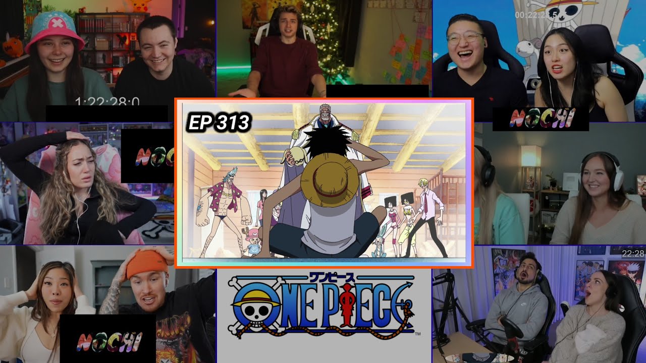 ONE PIECE | LUFFY'S GRANDFATHER!?? | EPISODE 313 | REACTION MASHUP | ワンピース
