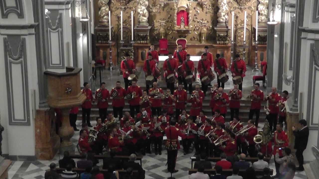 Banda De CC.TT De Fusionadas Marcha: JESÚS DE LA SANGRE, Málaga 2012 HD