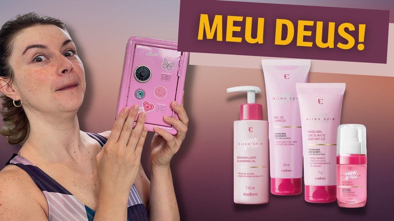 Uma marca, uma skincare com Niina Skin (Linha de skincare Niina Secrets) | Dica de Esteticista