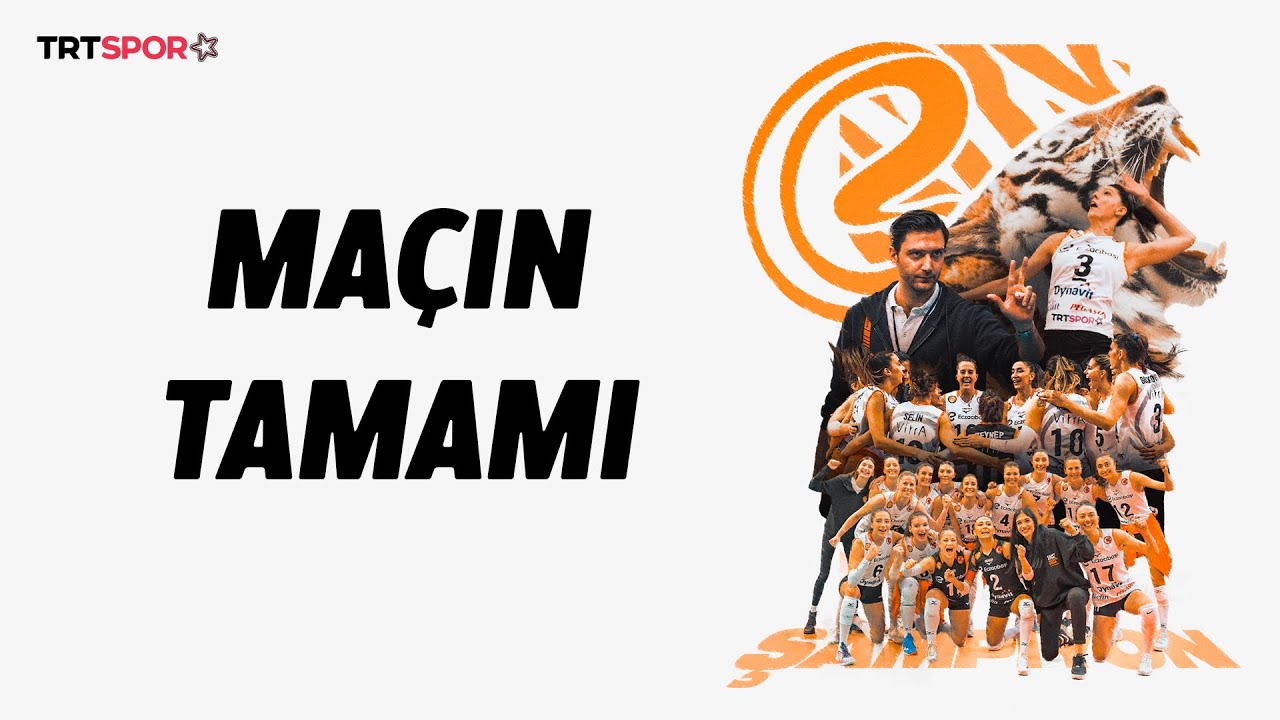 ŞAMPİYON ECZACIBAŞI! Eczacıbaşı Dynavit 3 - 1 Allianz MTV Stuttgart (Maçın Tamamı) | CEV Kupası