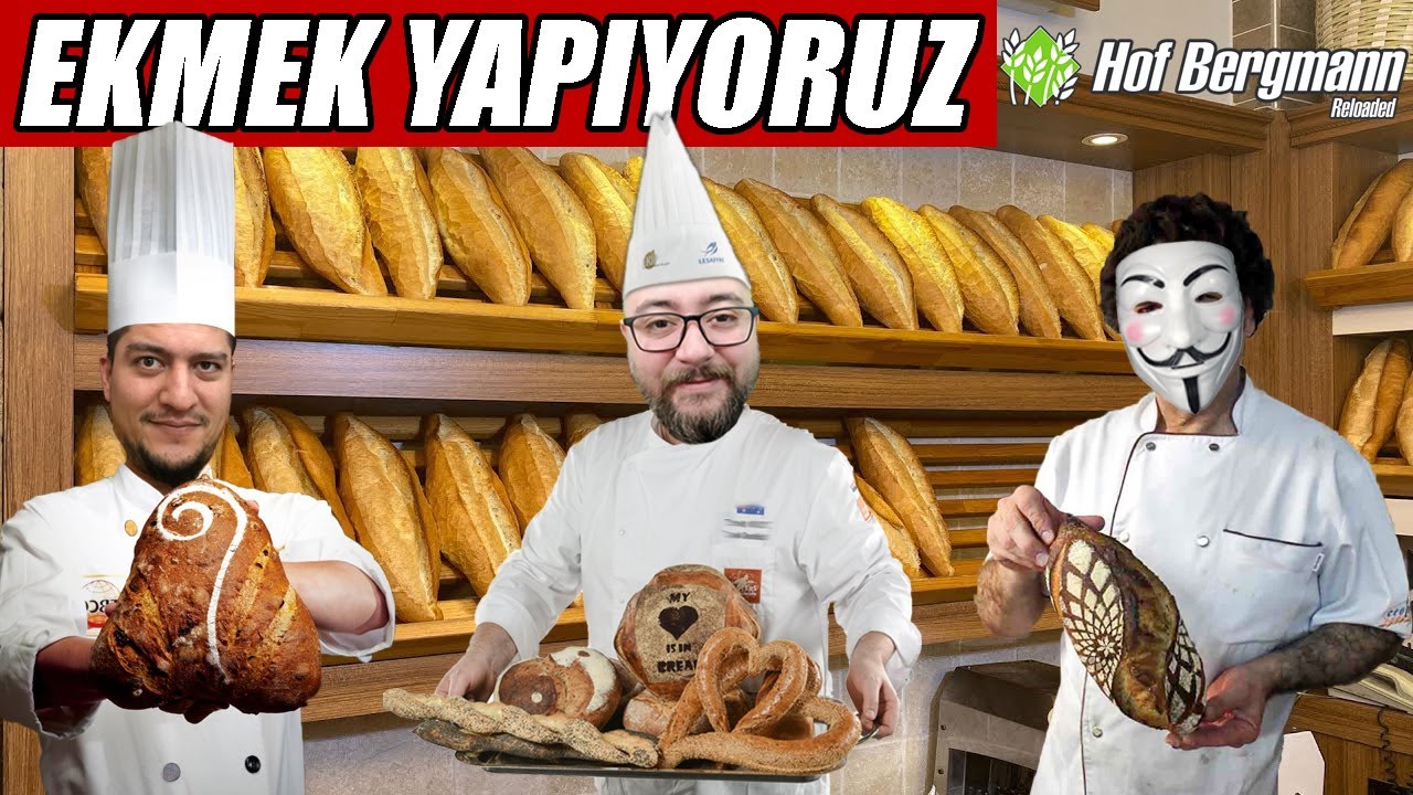 EKMEK YAPIYORUZ // IRGATLAR İŞ BAŞINDA // YENİ HARİTAMIZ HOF BERGMANN #2 | FS19 !!