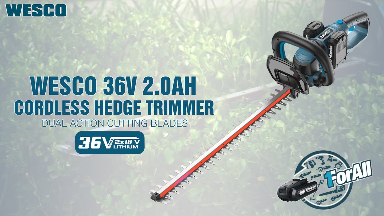 WS8263 36V Hedge Trimmer and Cutter