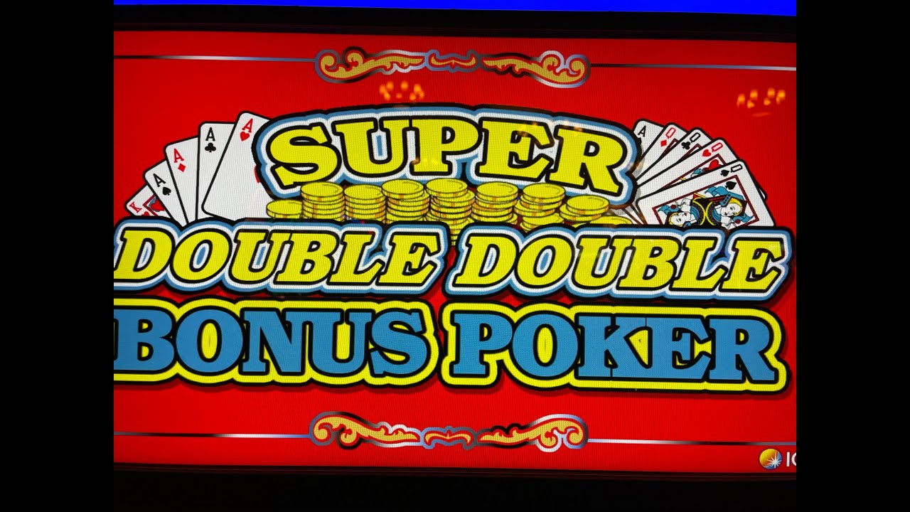 Video Poker: Super Double Double Bonus Poker Session
