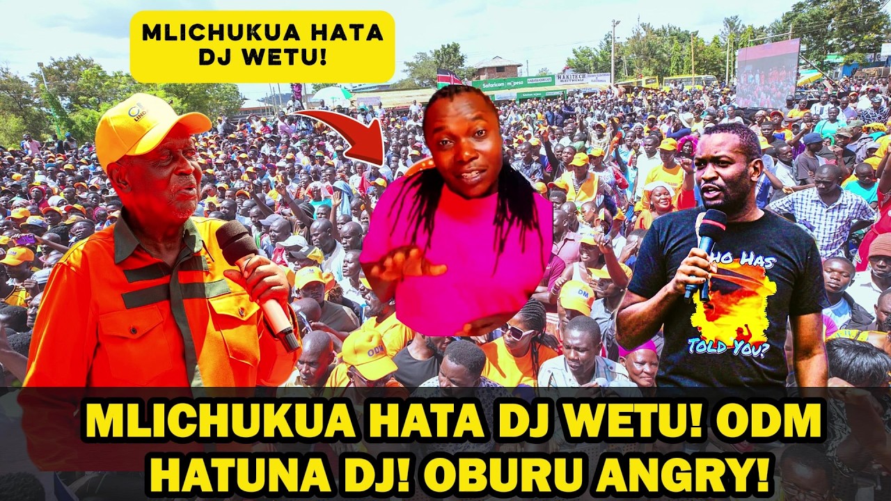 Sisi Ndo SIFUNA Ameenda na ODM DJ. Oburu and Wanga Furious While GENZ Laught At Them!