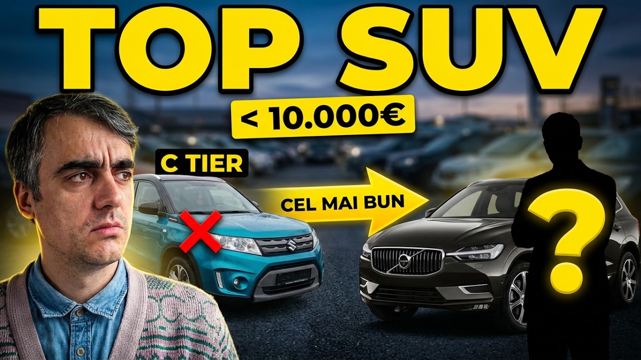 Top suv-uri sub 10000 euro ce merita cumparate ?