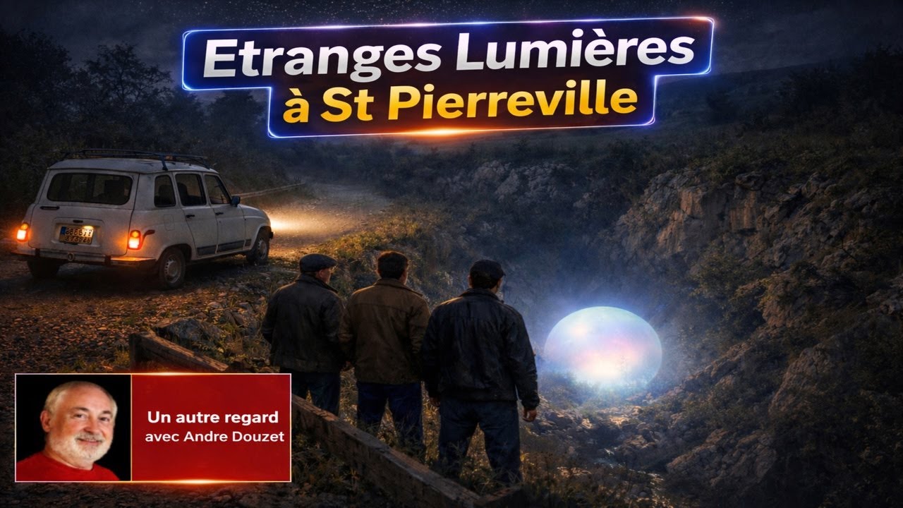 Etranges lumières à St Pierreville.