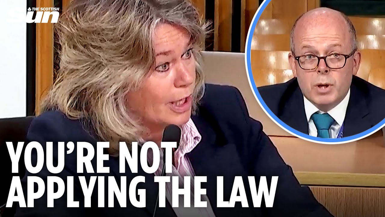 MSP DESTROYS Scottish government inaction over definition of a woman Supreme Court ruling