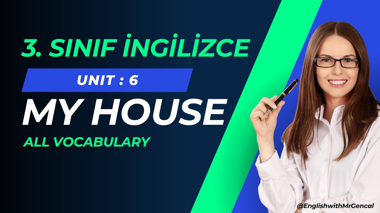 3. Sınıf İngilizce | Unit 6 | My House | Shapes & House Vocabulary