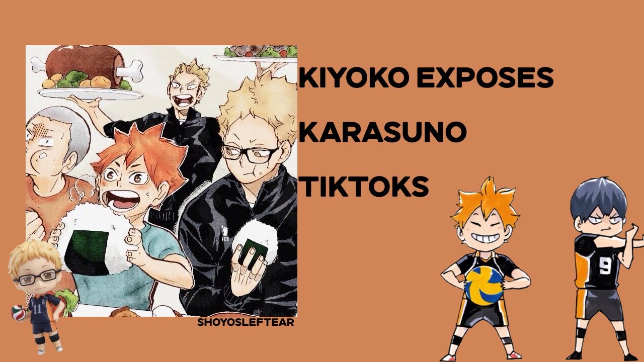 🏐 || kiyoko exposes karasuno’s haikyuu tiktoks || comedy || shoyosleftear