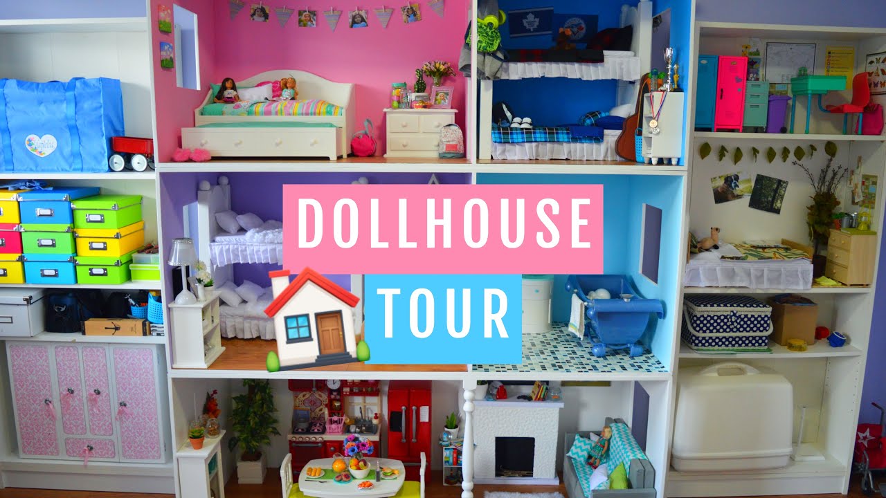 American Girl Doll Dollhouse Tour Summer 2019!