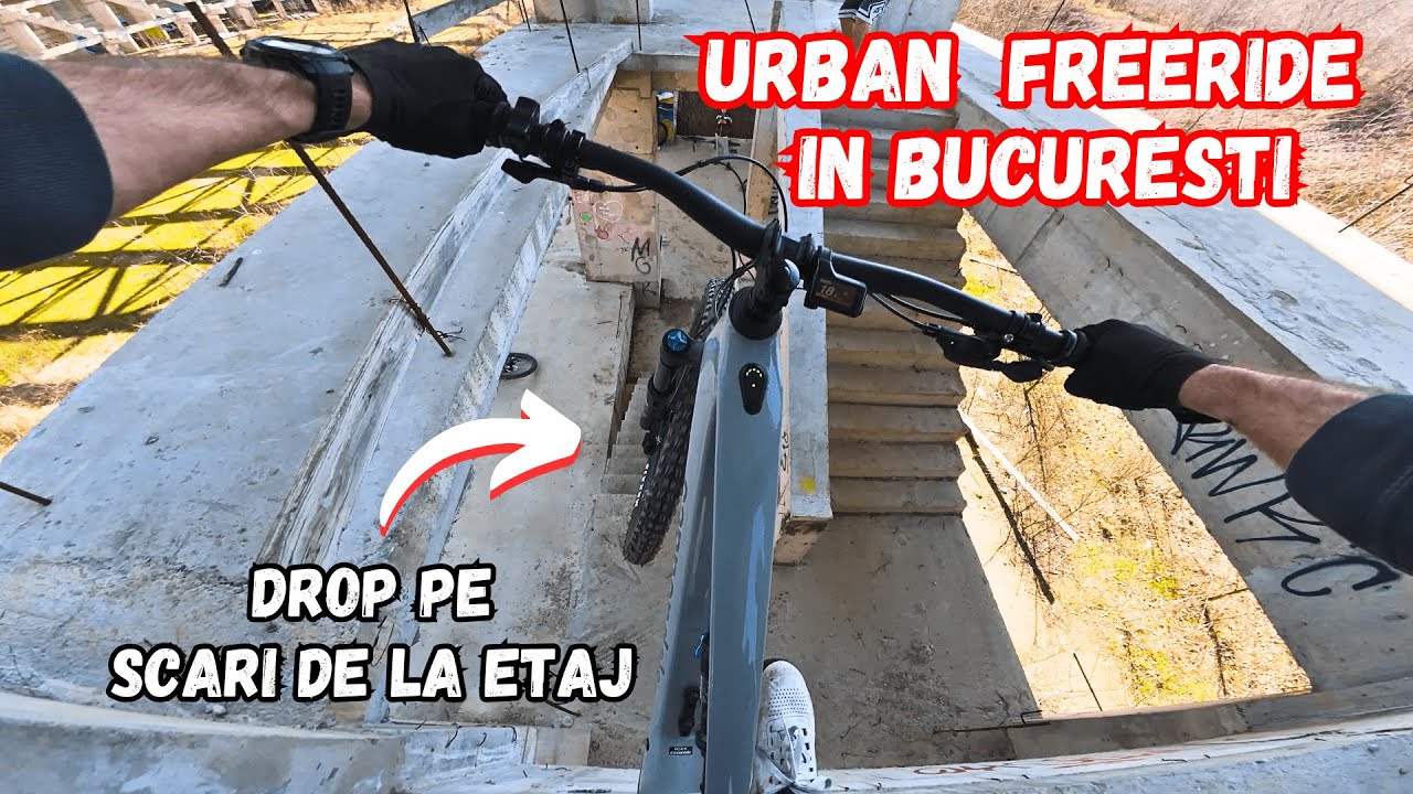 URBAN Freeride in Bucuresti | Scari, Dropuri si Cladiri Abandonate!