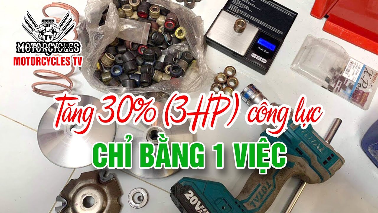 Video 370: Cải Thiện Độ Bốc Nồi Xe Tay Ga 093 3330155 Liên Hệ Để Trải Nghiệm | Motorcycle TV