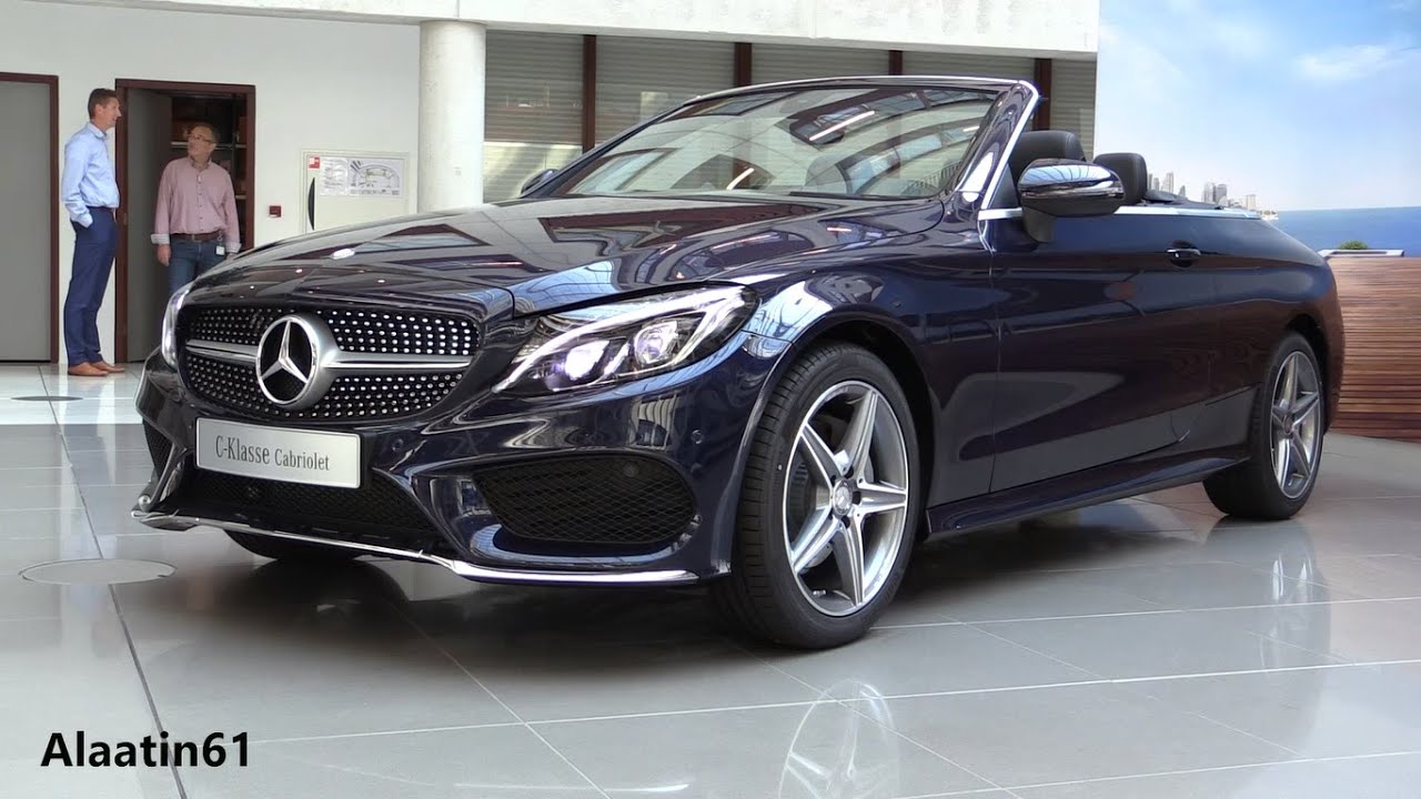2017 Mercedes-Benz C Class Convertible / In Depth Review Interior Exterior