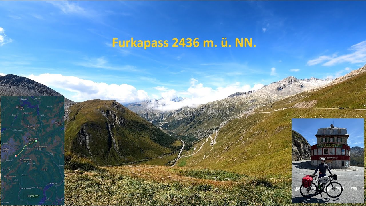 Schweiz pur: Furkapass und Rhonegletscher | 2200km Bikepacking von Deutschland nach Italien | Teil 3
