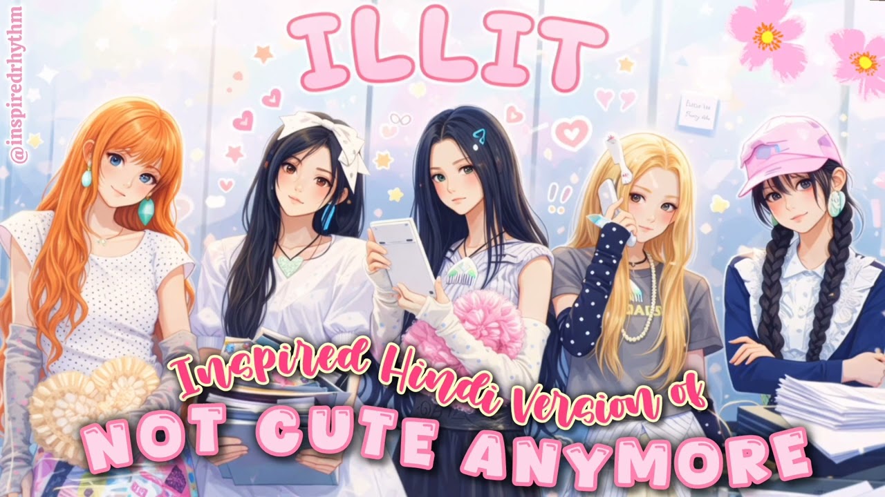 ILLIT (아일릿) - 'NOT CUTE ANYMORE' |Hindi version (Audio) | @Inspiredrhythm 