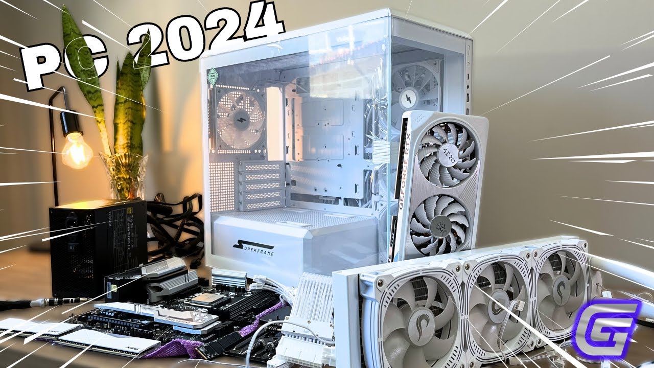 GUIA - MONTAGEM DE PC GAMER PASSO A PASSO EM 2025 - PC TODO BRANCO