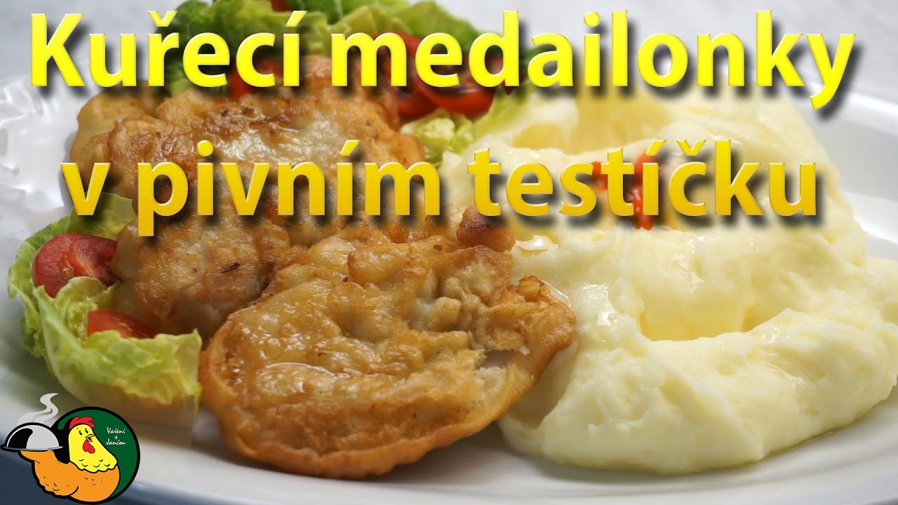 Kuřecí medailonky v pivním testíčku