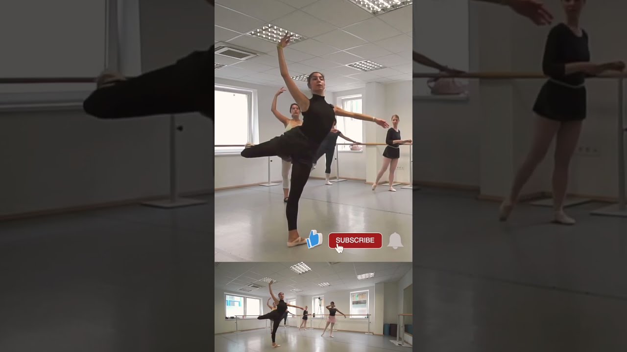 BALLET CLASSES ONLINE: Adagio - Au Milieu (at center) #balletclass #ballet