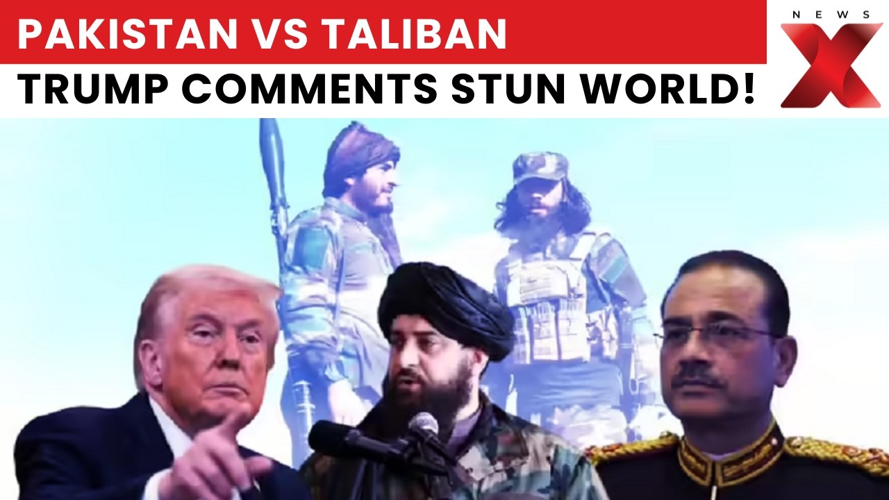 Trump Says He “Gets Along With Pakistan” As Islamabad Bombs Kabul And Taliban | Afghan vs Pak