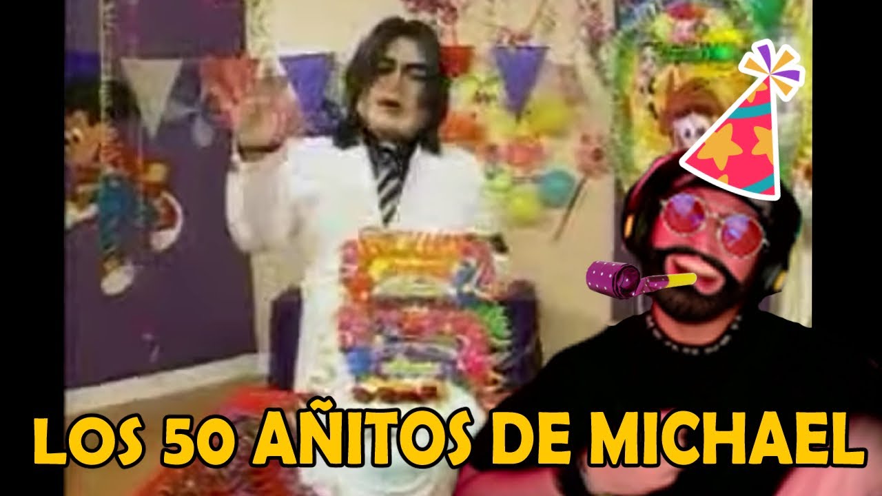 EL CUMPLEAÑOS DE MICHAEL JACKSON!! mis 50 añitos