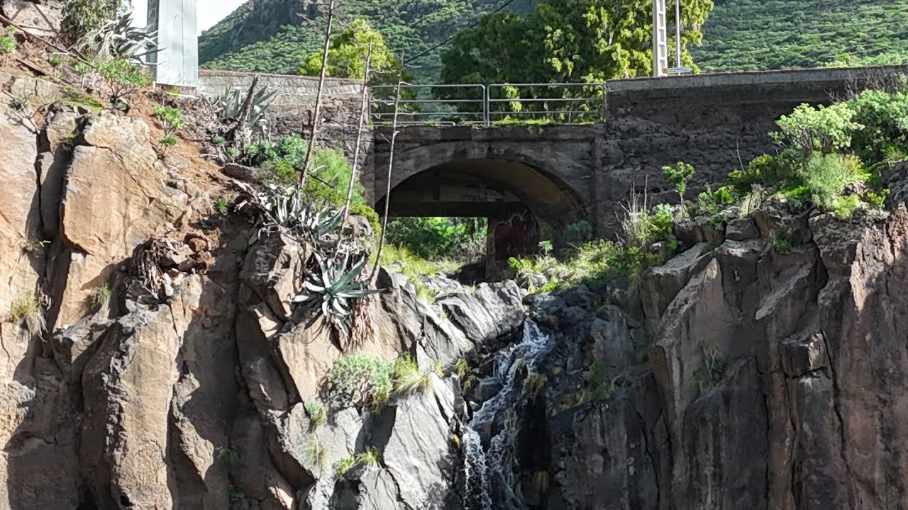Cascada en tenerife tabares