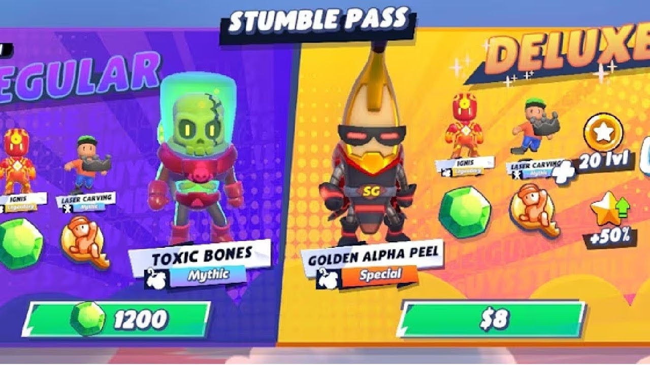 New &ldquo;SUPERHERO STUMBLE PASS&rdquo; 🏈 | Stumble Guys 0.96