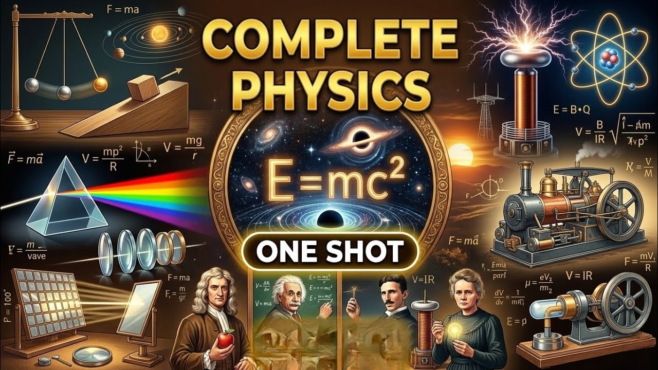 SSC Complete Physics One Shot | SSC CGL CHSL GS Marathon