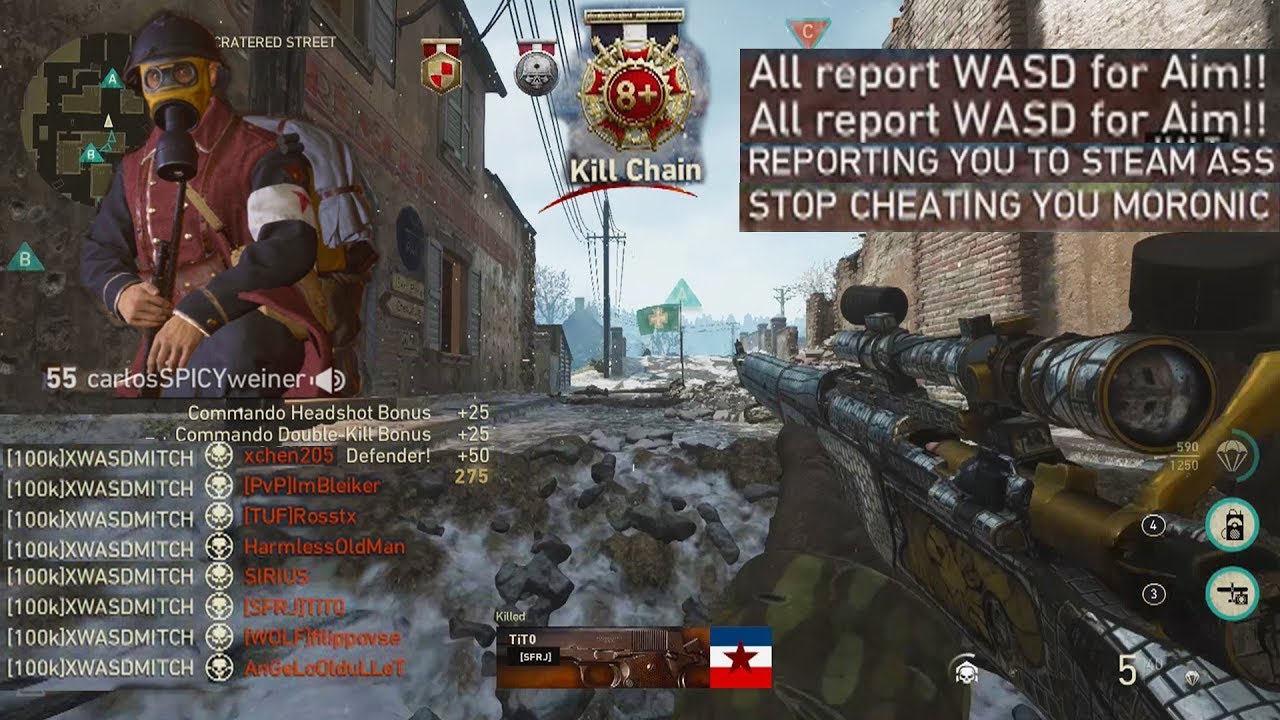 ALLEGEDLY Hacking! (COD:WW2)