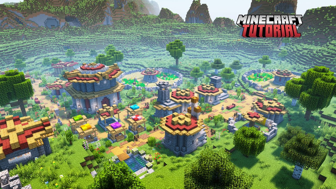 Minecraft Village Transformation Part-2 Tutorial
