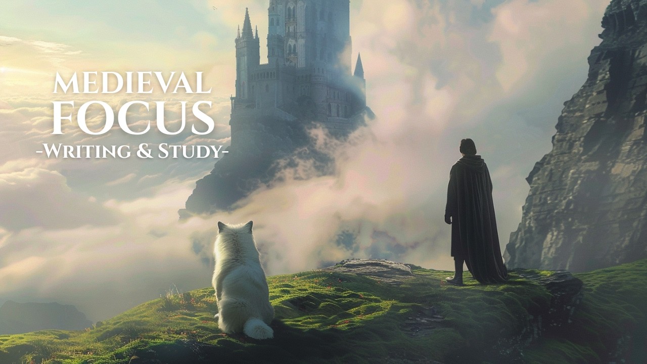 Medieval Music for Focus & Writing | Valley Overlook Cathedral