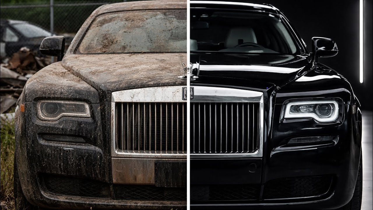 Abandoned Rolls-Royce Ghost 2020 Restored in Absolute Silence | ASMR Luxury Rebuild