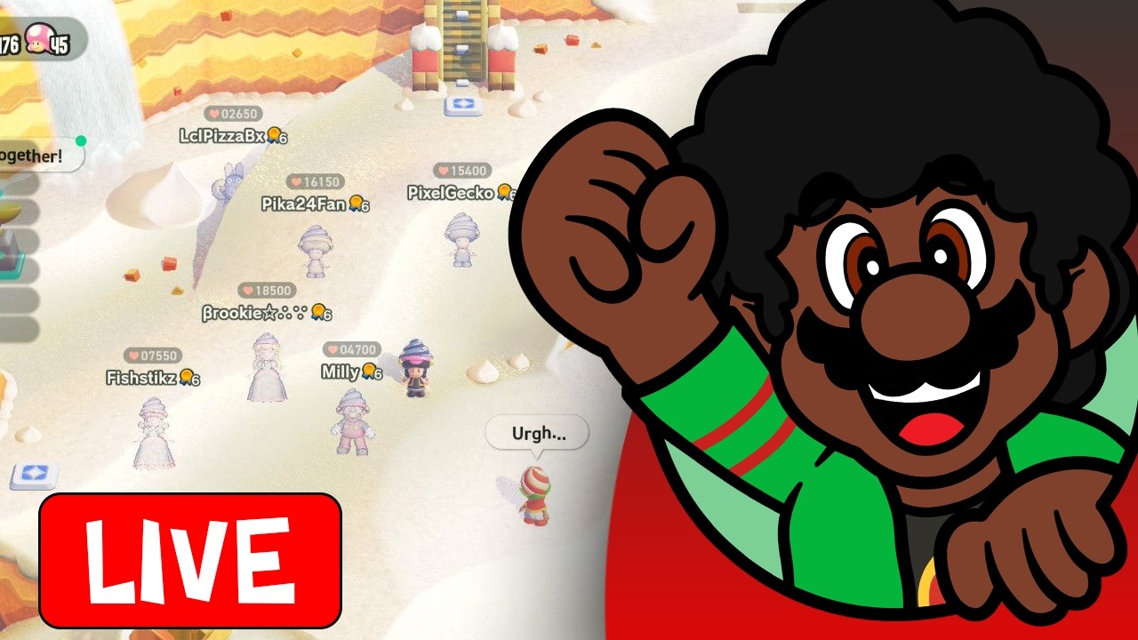 Playing Super Mario Wonder before the new DLC releases with Friends - Day Four
