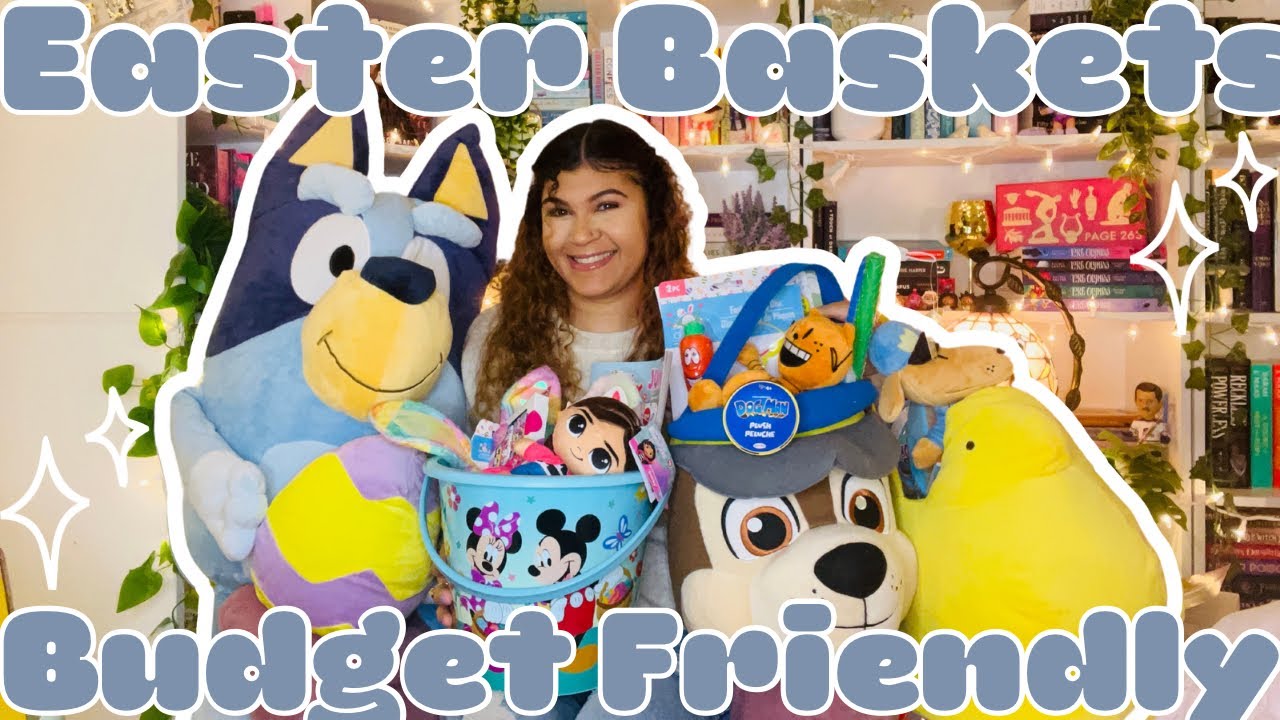 EASTER BASKET IDEAS 2025 | WHAT'S IN MY KIDS EASTER BASKETS?! 🐰🧺💛