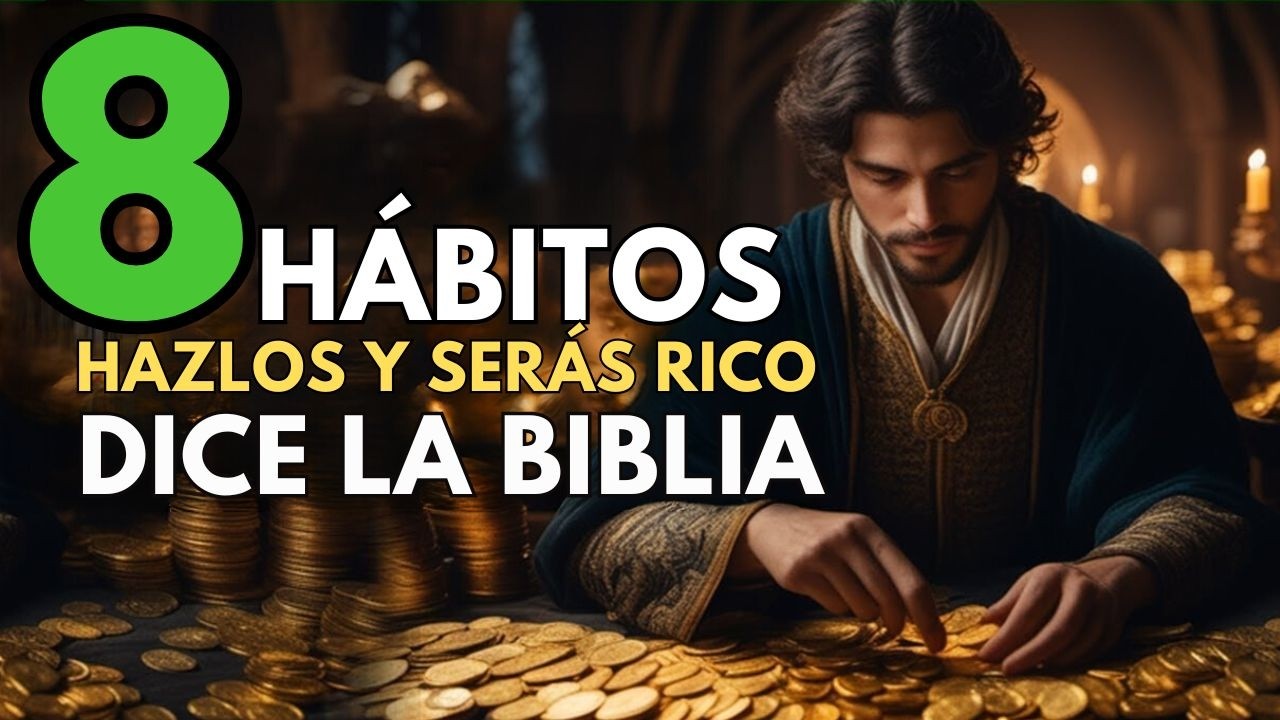 (8 H&Aacute;BITOS) C&oacute;mo Prosperar y Atraer Mucho Dinero Seg&uacute;n la Biblia