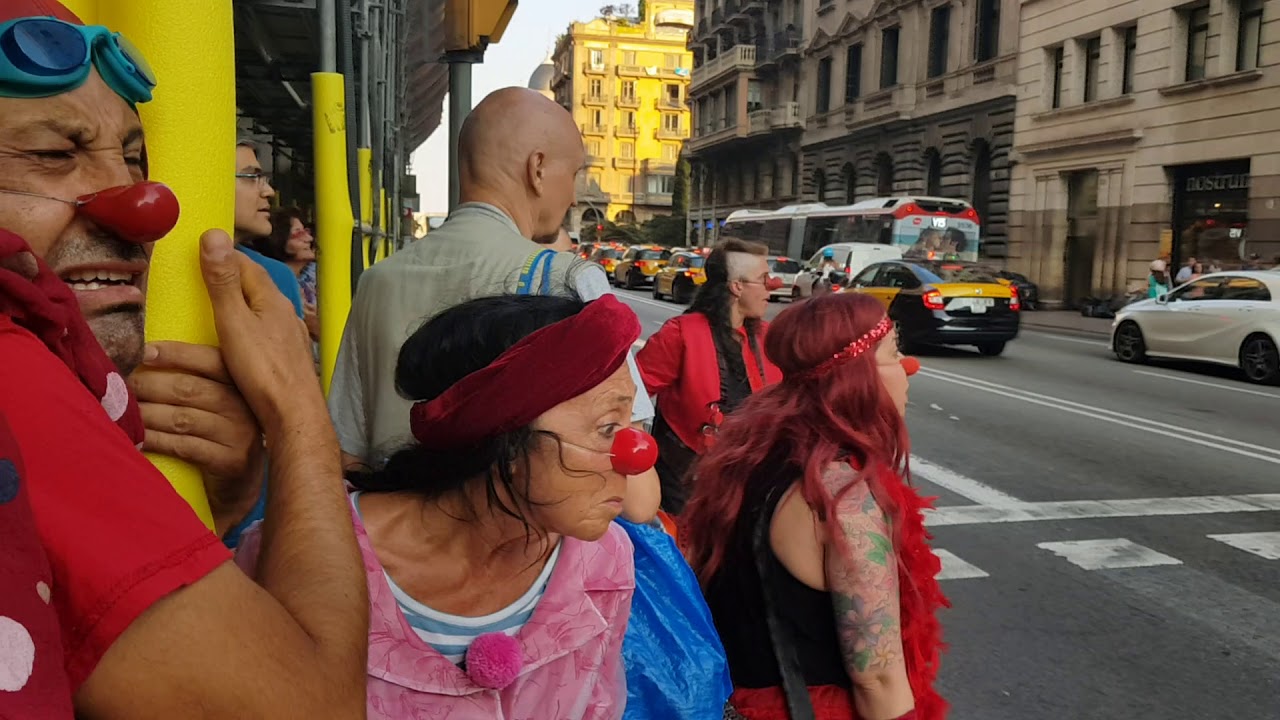 Street theater Barcelona