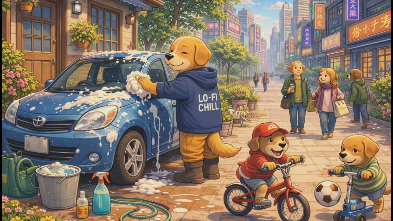 Urban Lo-Fi Chillhop ☀️ | Study, Focus & Daytime City Vibes