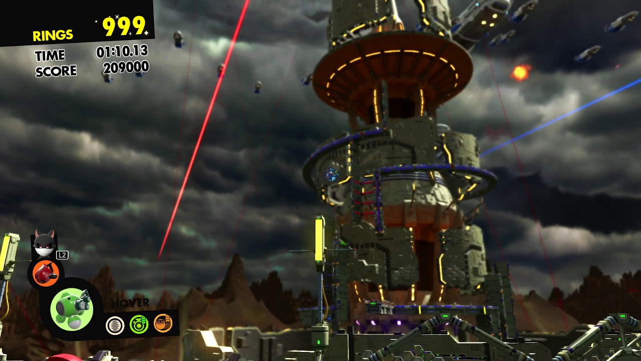 Sonic Forces Imperial Tower Hover Wispon