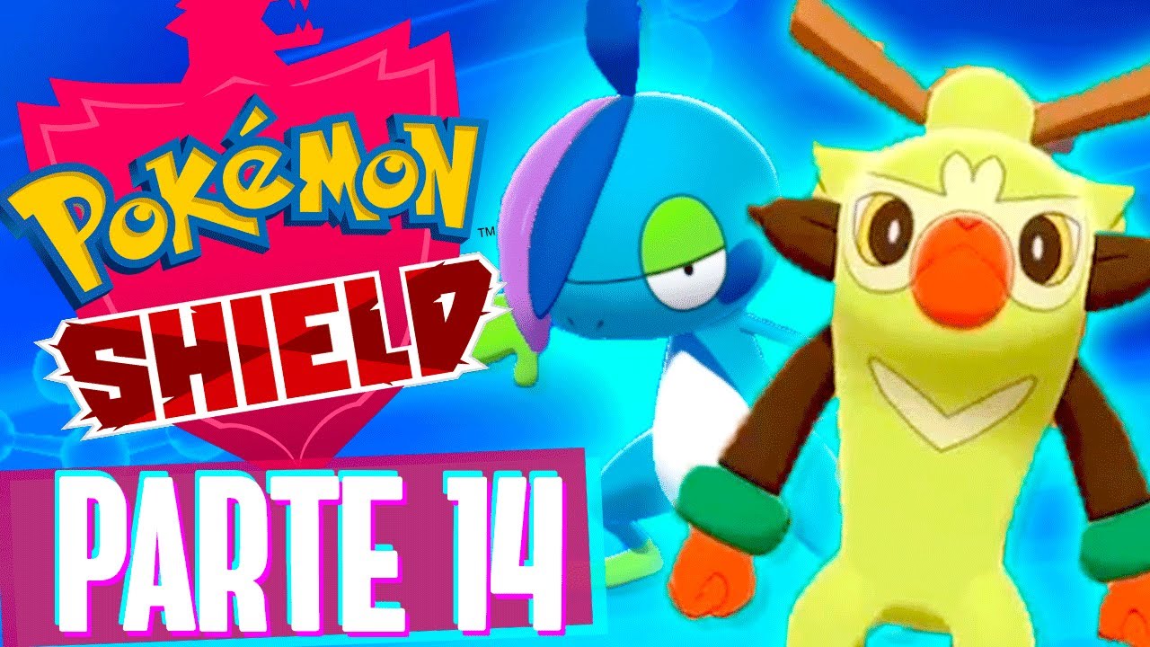 Pokemon SHIELD - DOIS STARTERS EVOLUÍRAM NA MESMA GAMEPLAY! (Parte 14)