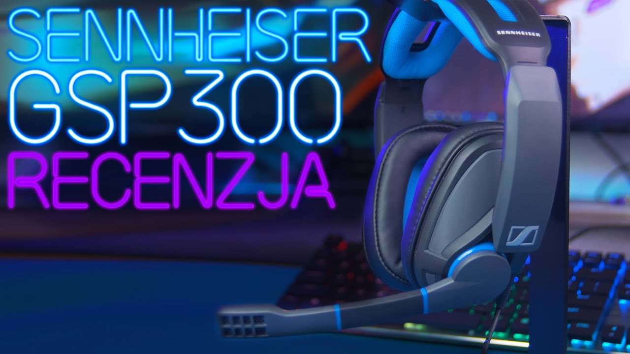 Najlepsze słuchawki gamingowe do 300zł - Sennheiser GSP 300 😍