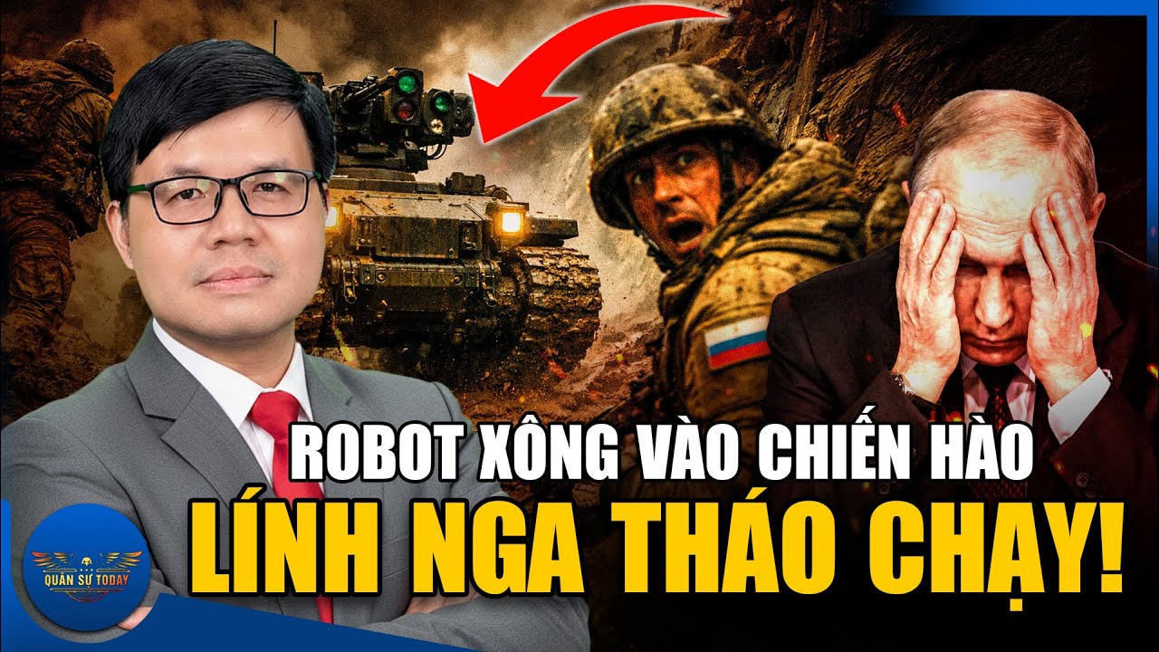 Chỉ Với Vài Nghìn Đô, Ukraine Tạo Nên Đội Quân Robot Khiến Quân Nga Khiếp Vía Trên Chiến Trường!