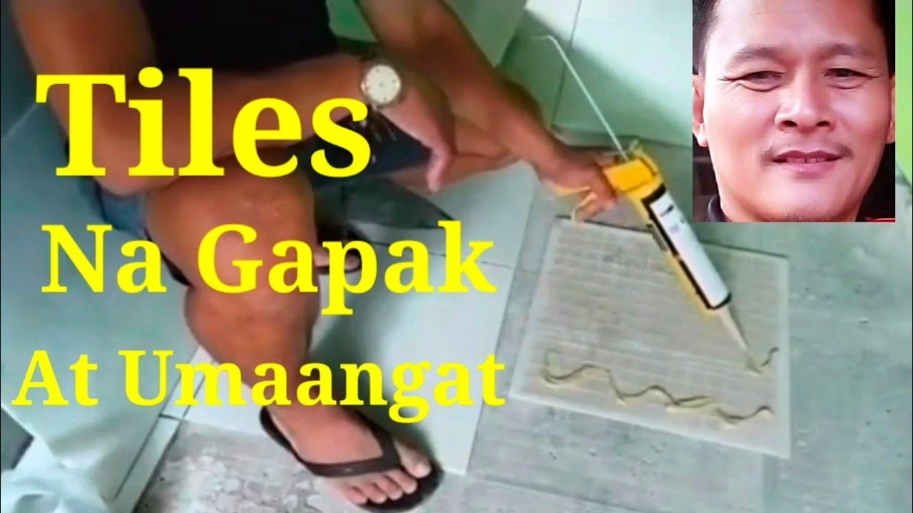 TILES NA GAPAK AT UMAANGAT LIQUID NAIL AT NO MORE NAIL LANG Ang Solution.