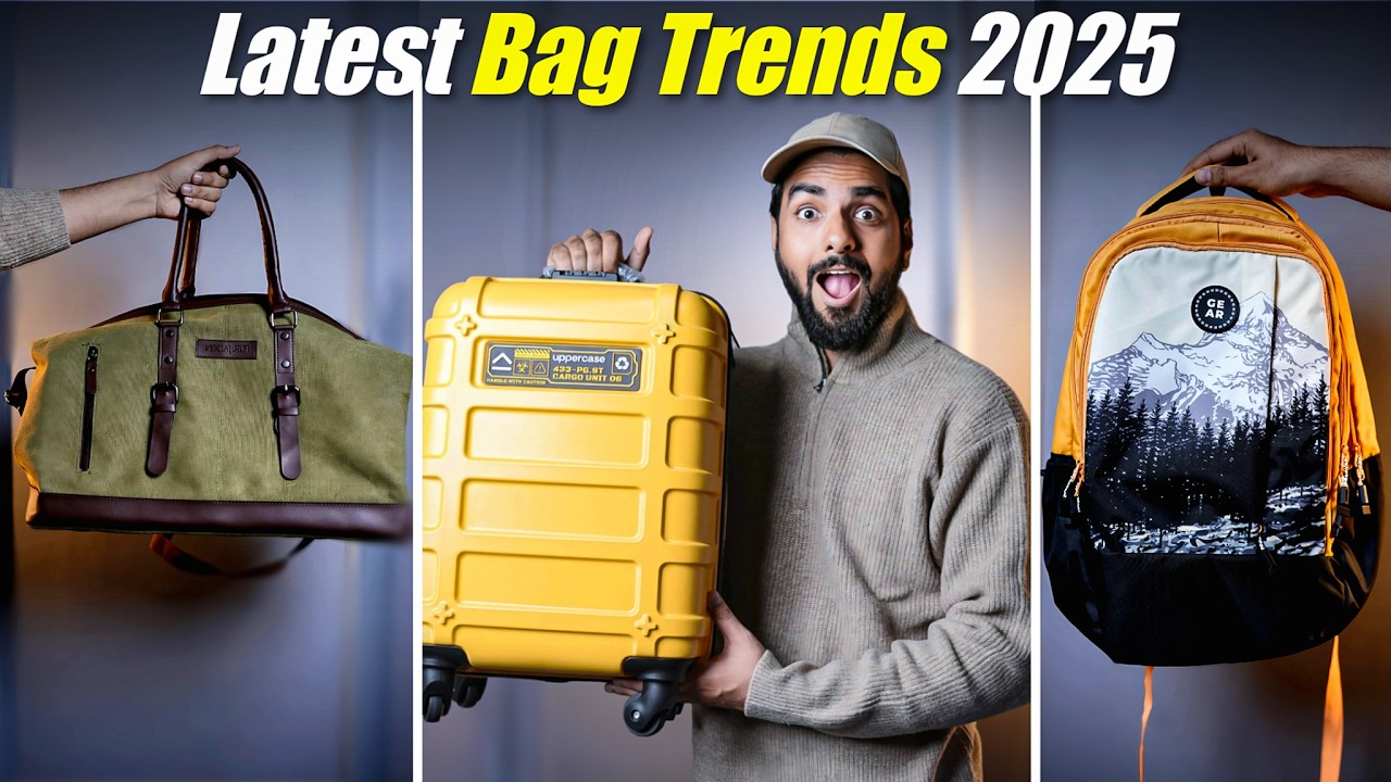 Top 5 bags for school/College/Travel ! 💼