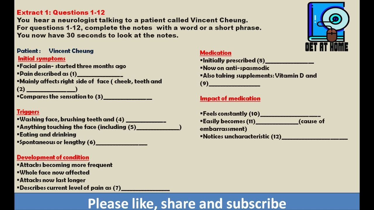 OET Listening Test 2  with answer key|Exam Oriented and Updated|Practice Test