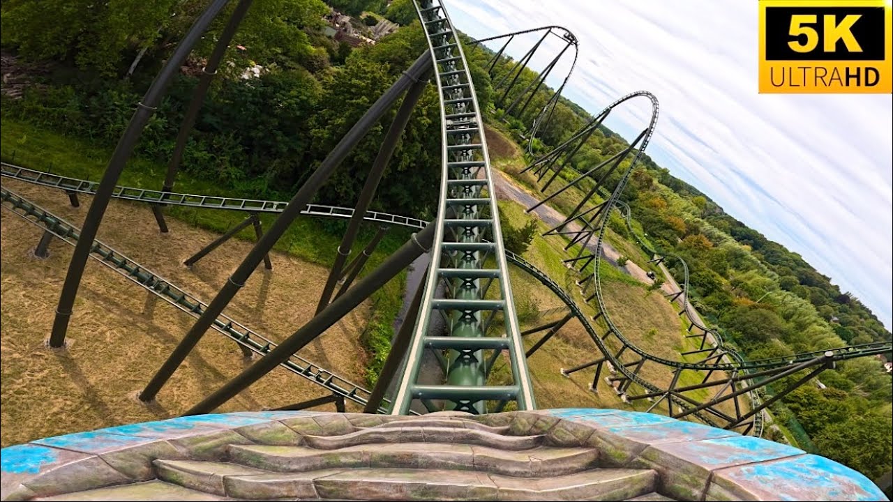 Kondaa POV 5K SICK Intamin Mega Coaster! Walibi Belgium