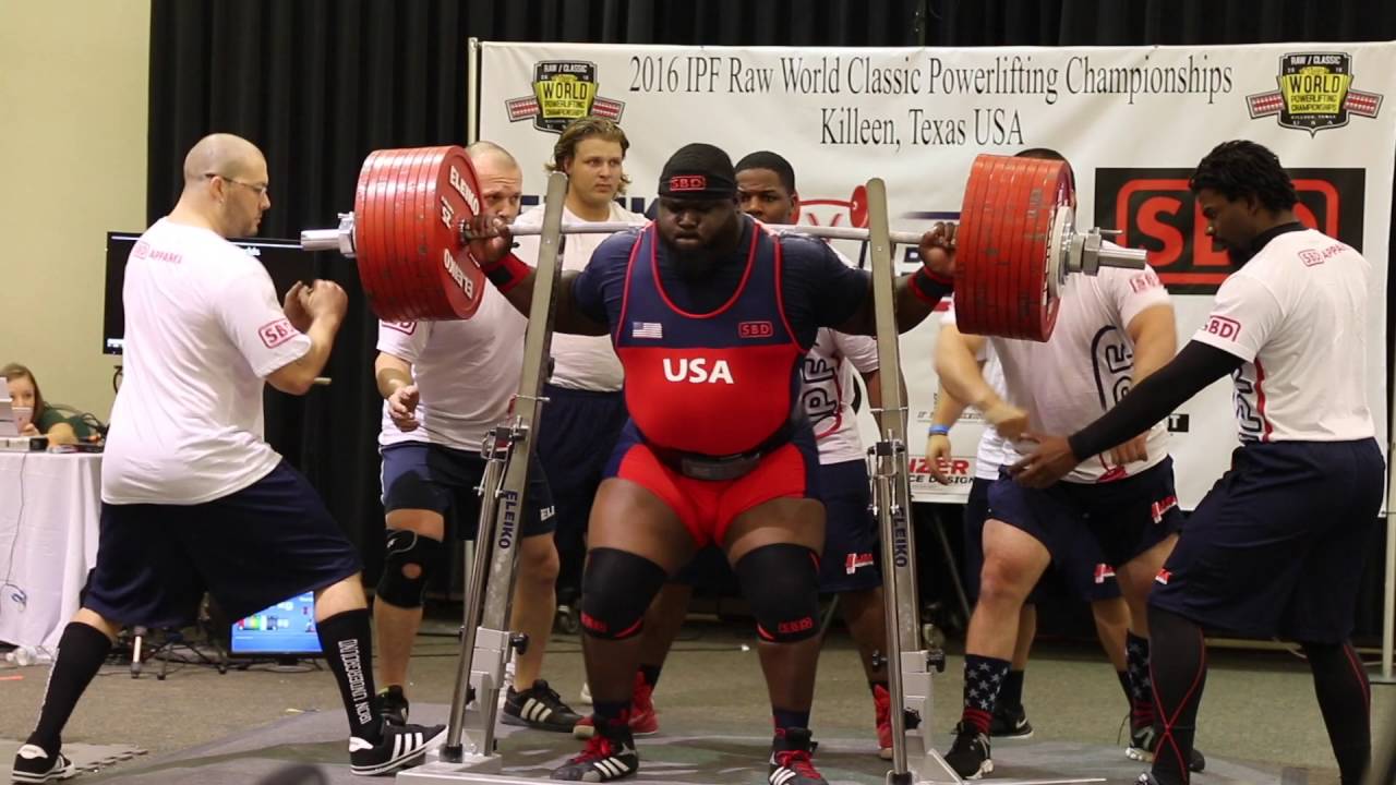 Ray Williams 438kg/966lb IPF WORLD RECORD Squat