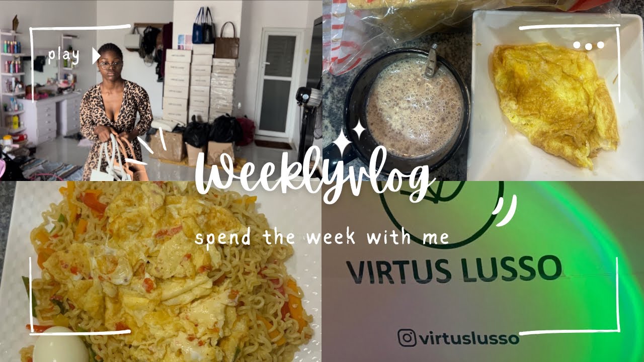 Weekly Vlog:Got my 1st Influencing Job➕Chilling and vibing
